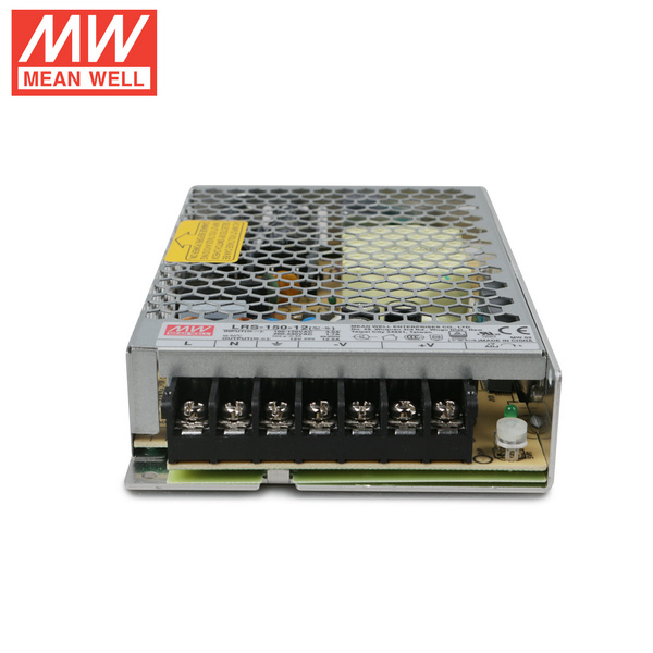 Mean Well LRS-150-12 DC12V 150Watt 12.5A UL Certification AC110-220 Volt Switching Power Supply For LED Strip Lights Lighting Mean Well LRS-150-12 DC12V 150Watt 12.5A UL Certification AC110-220 Volt Switching Power Supply For LED Strip Lights Lighting
